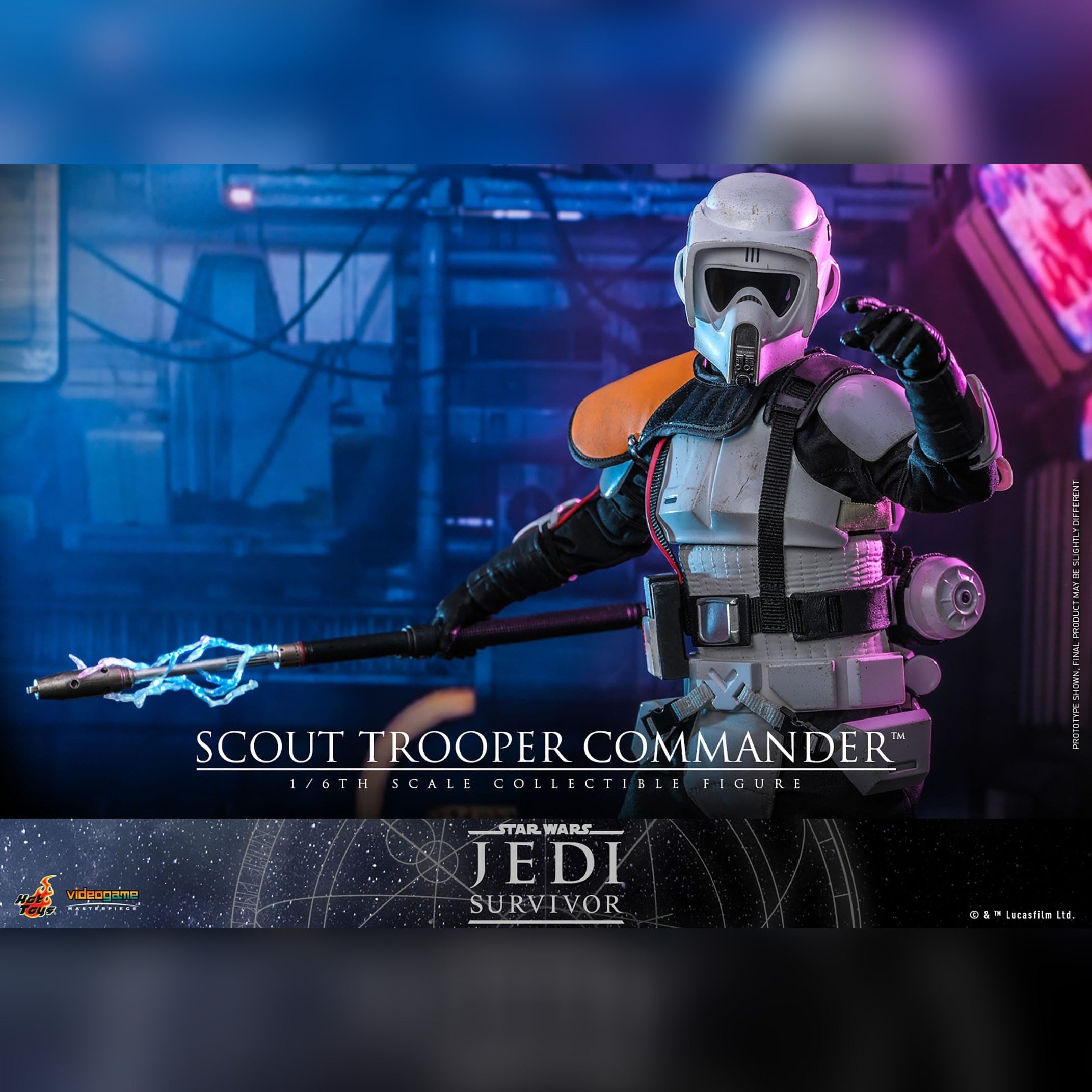 Star Wars: Jedi Survivor: Scout Trooper Commander: Hot Toys Hot Toys