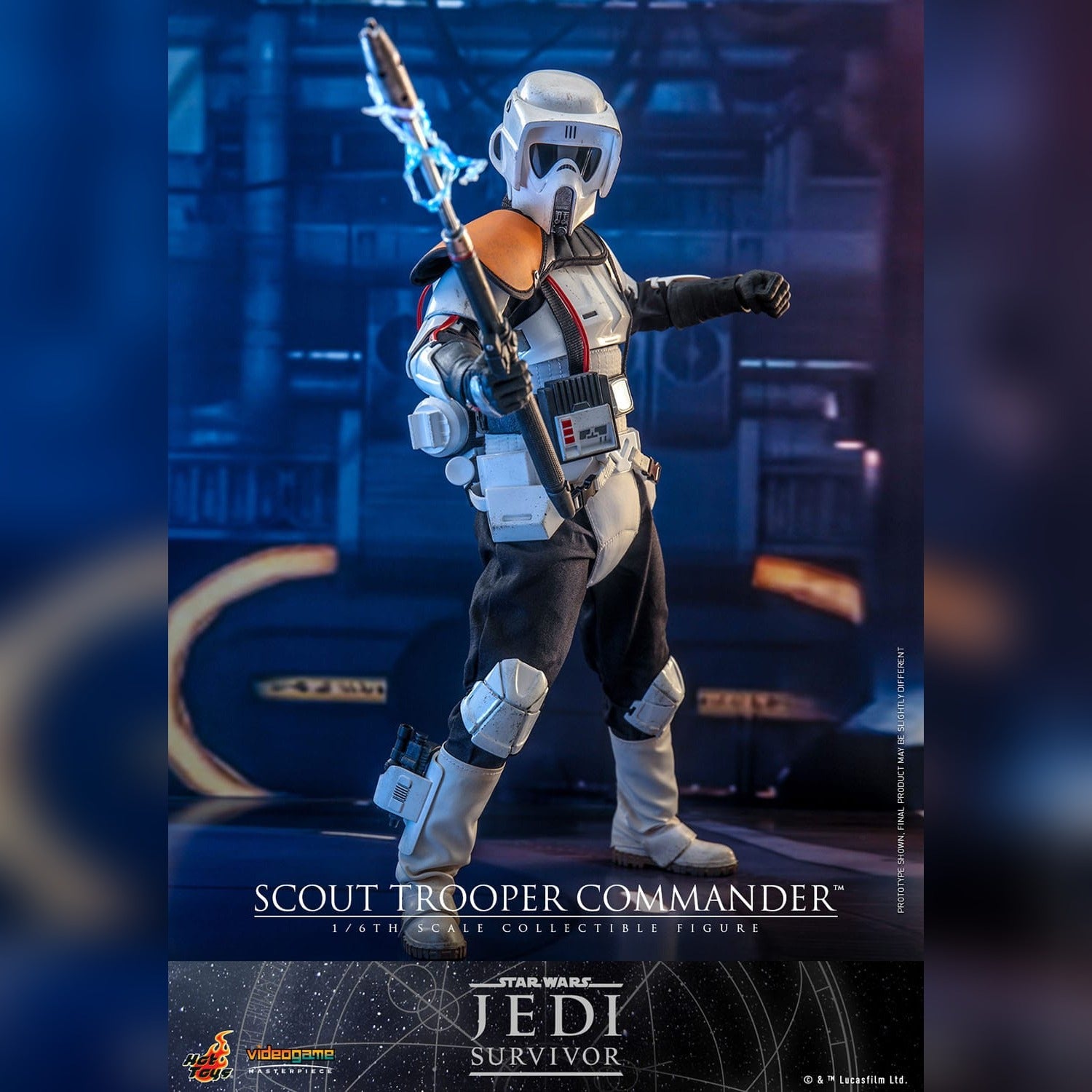 Star Wars: Jedi Survivor: Scout Trooper Commander: Hot Toys Hot Toys