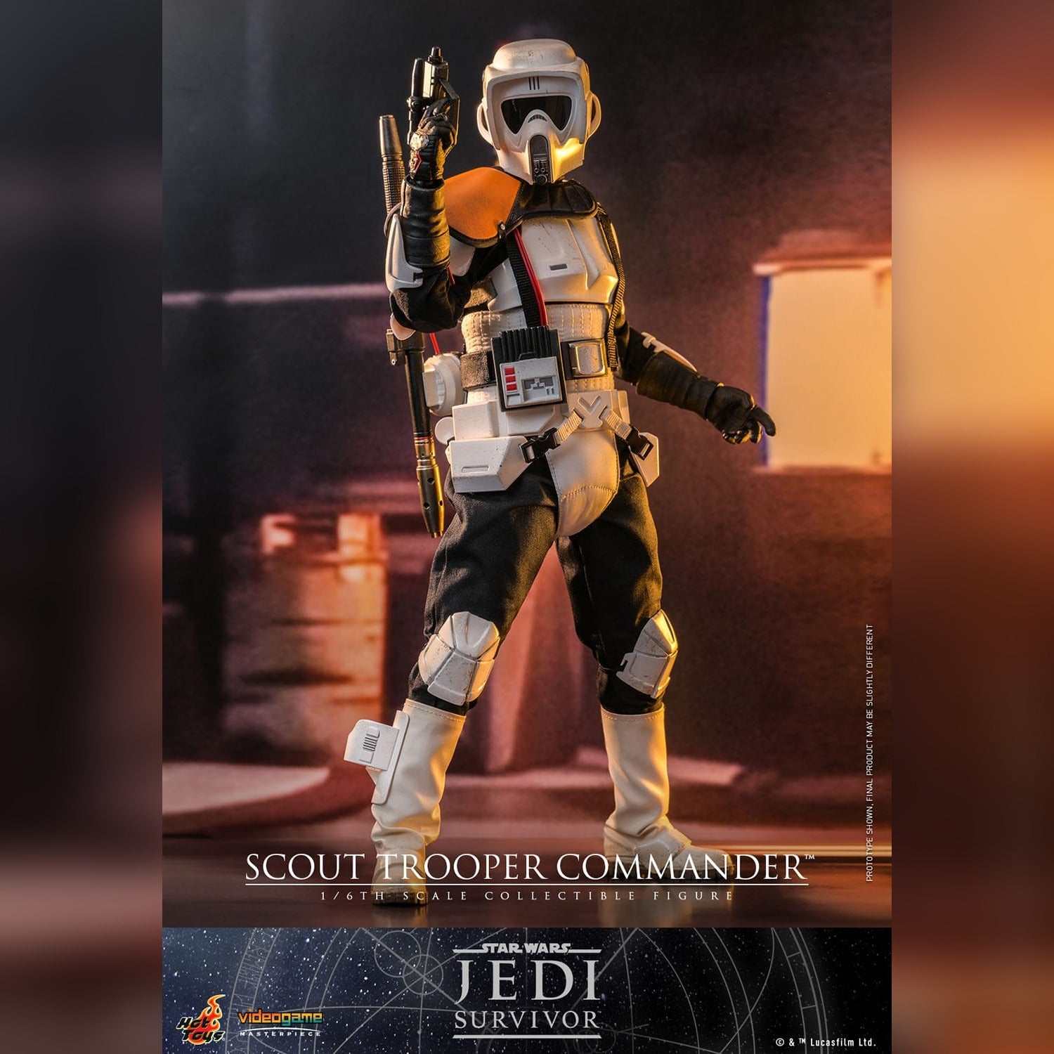 Star Wars: Jedi Survivor: Scout Trooper Commander: Hot Toys Hot Toys