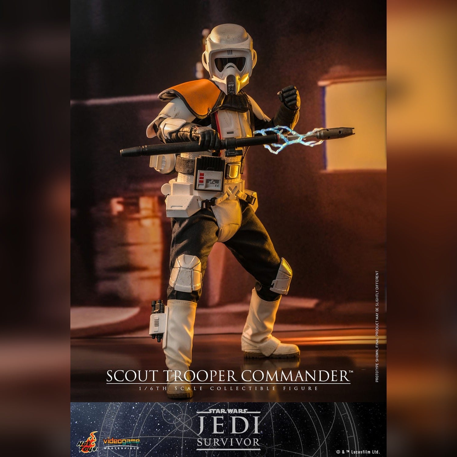 Star Wars: Jedi Survivor: Scout Trooper Commander: Hot Toys Hot Toys