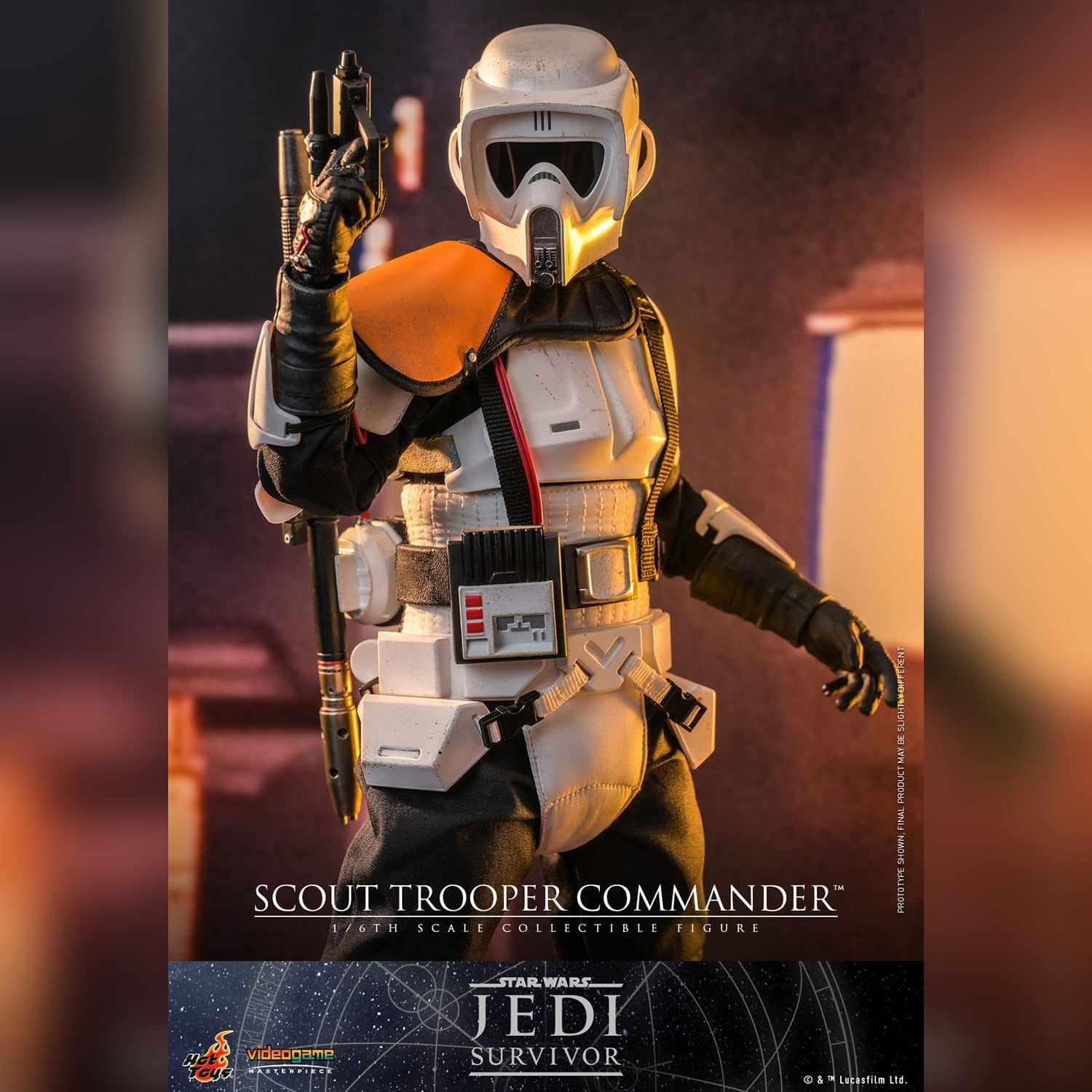 Star Wars: Jedi Survivor: Scout Trooper Commander: Hot Toys Hot Toys