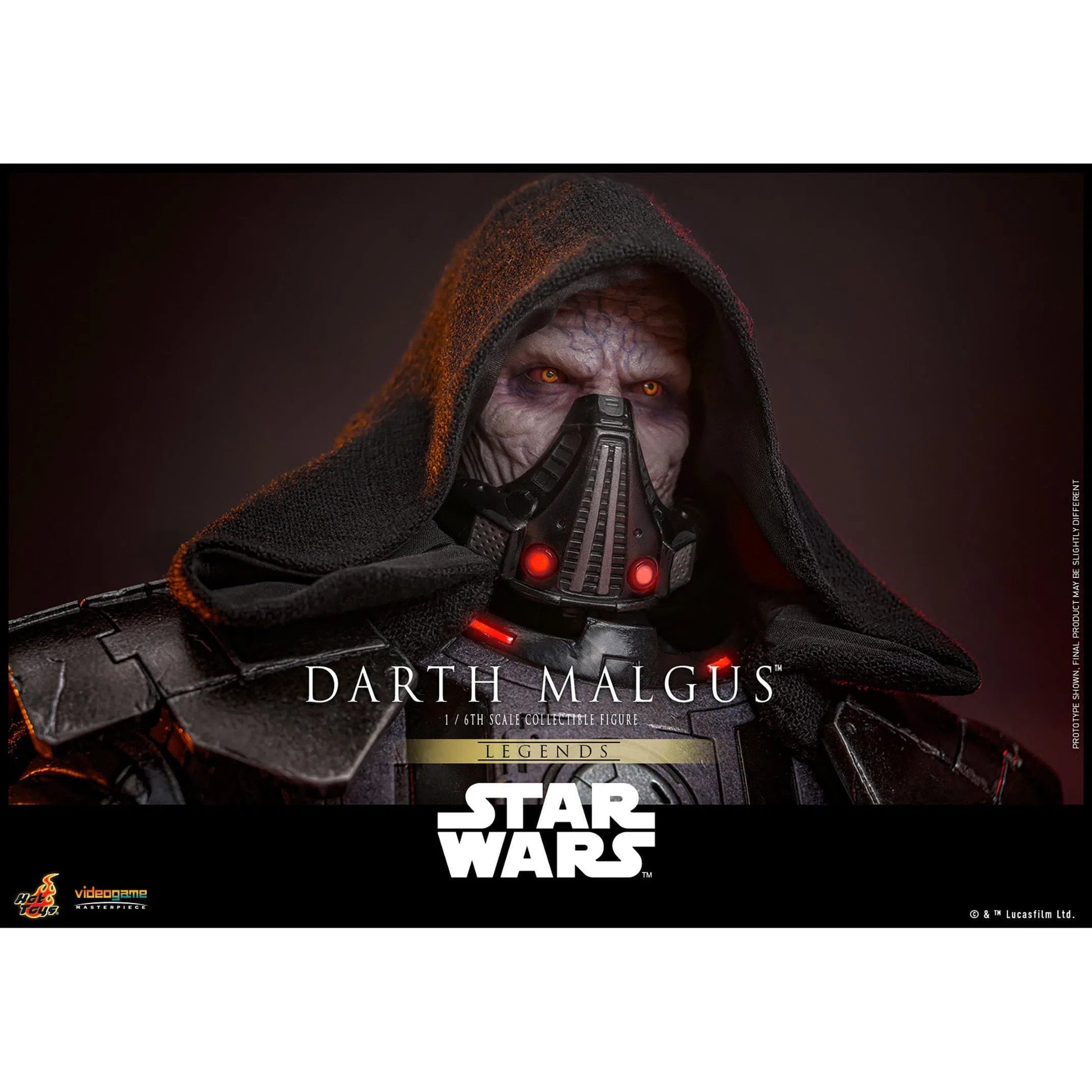 Star Wars Legends: Darth Malgus: 1/6th - Hot Toys Action Figures