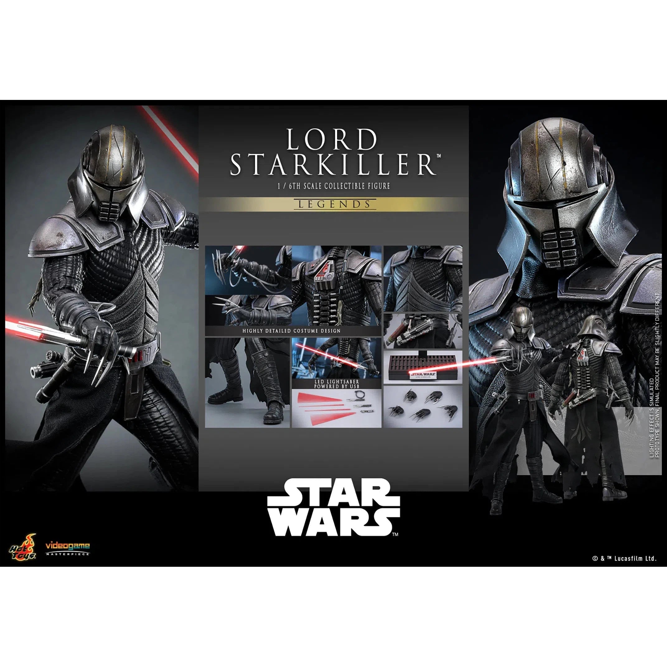 Star Wars: Legends: Lord Starkiller: Sixth Scale Hot Toys