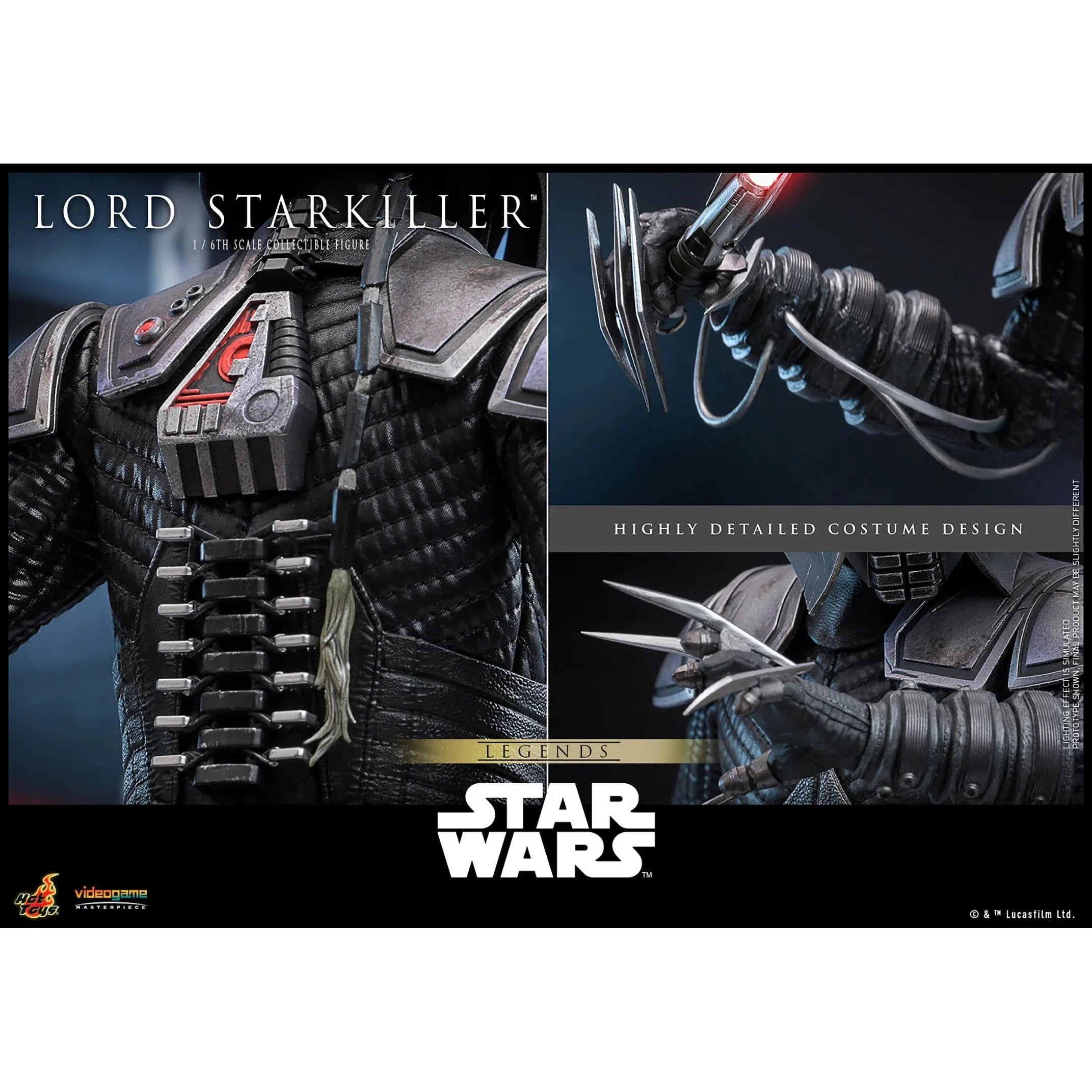 Star Wars: Legends: Lord Starkiller: Sixth Scale Hot Toys