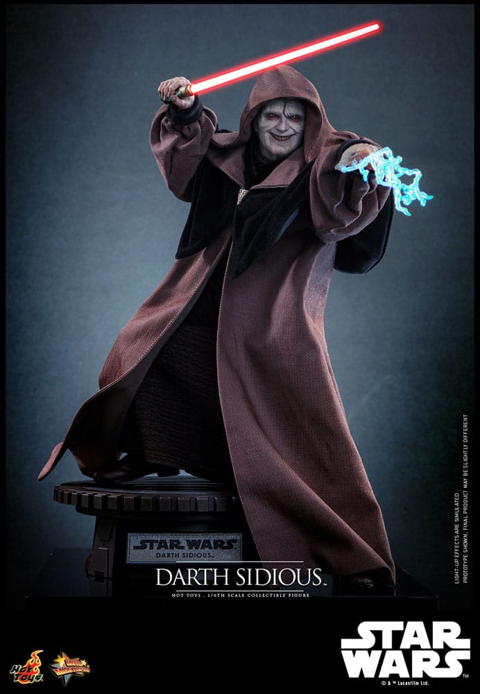 Star Wars Movie Masterpiece Action Figure 1/6 Darth Sidious 29 cm - Hot Toys Action Figures