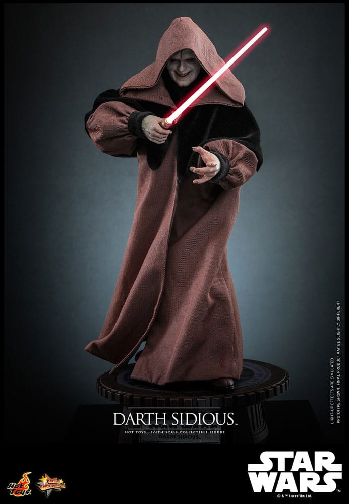 Star Wars Movie Masterpiece Action Figure 1/6 Darth Sidious 29 cm - Hot Toys Action Figures