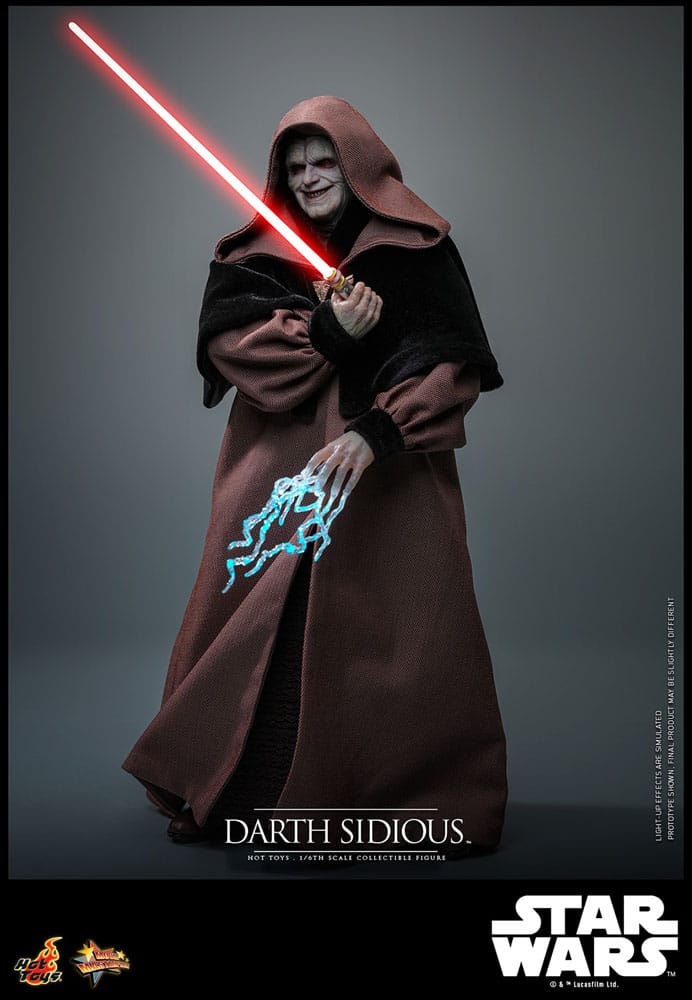 Star Wars Movie Masterpiece Action Figure 1/6 Darth Sidious 29 cm - Hot Toys Action Figures
