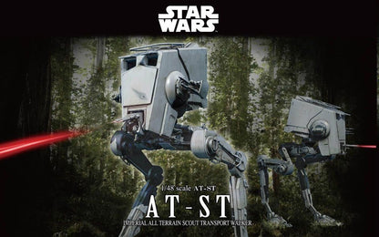 Star Wars Plastic Model Kit 1/48 AT-ST - Bandai Star Wars Model Kits