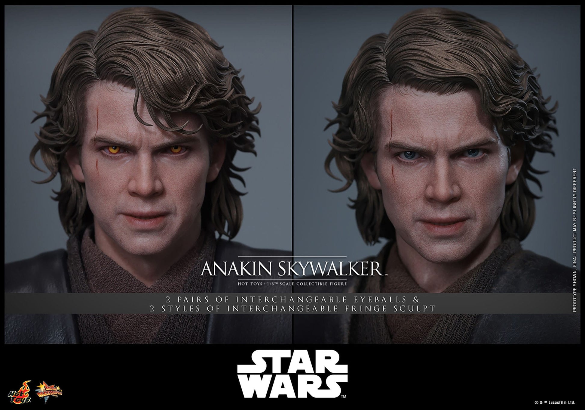 Star Wars: Revenge Of The Sith: Anakin Skywalker: 1/6th Scale Action Figure - Hot Toys Action Figure