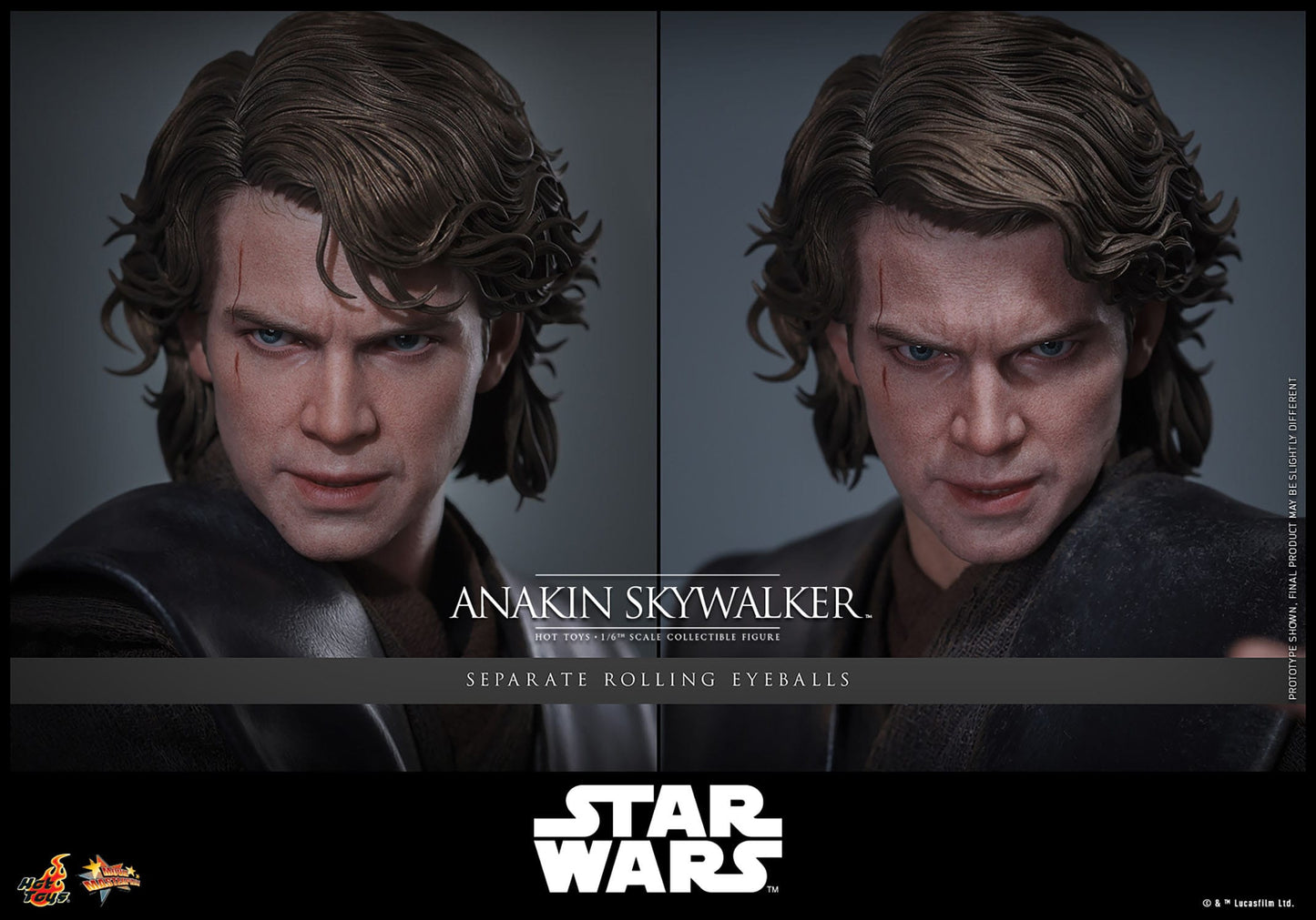 Star Wars: Revenge Of The Sith: Anakin Skywalker: 1/6th Scale Action Figure - Hot Toys Action Figure