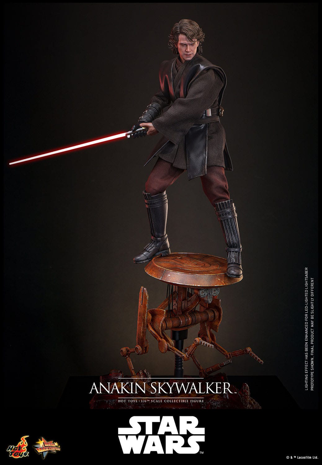 Star Wars: Revenge Of The Sith: Anakin Skywalker: 1/6th Scale Action Figure - Hot Toys Action Figure