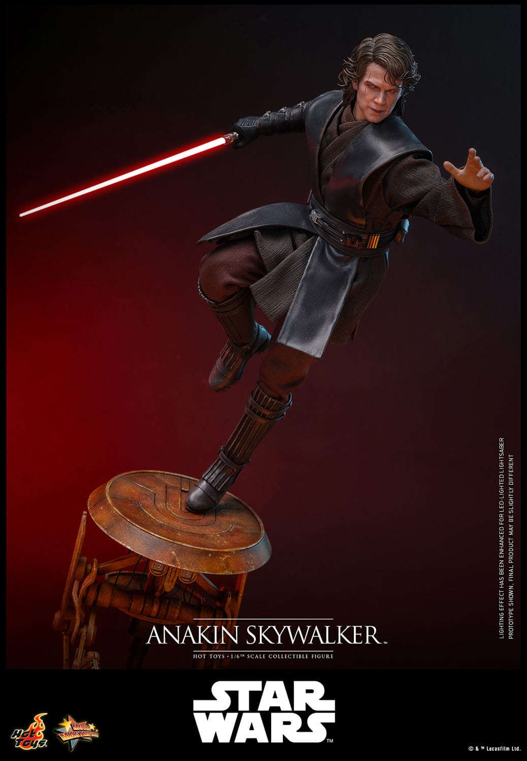 Star Wars: Revenge Of The Sith: Anakin Skywalker: 1/6th Scale Action Figure - Hot Toys Action Figure