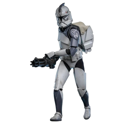 Star Wars: The Clone Wars: Battalion Wolfpack Clone Trooper: Deluxe Version: 1/6th - Hot Toys Action Figures