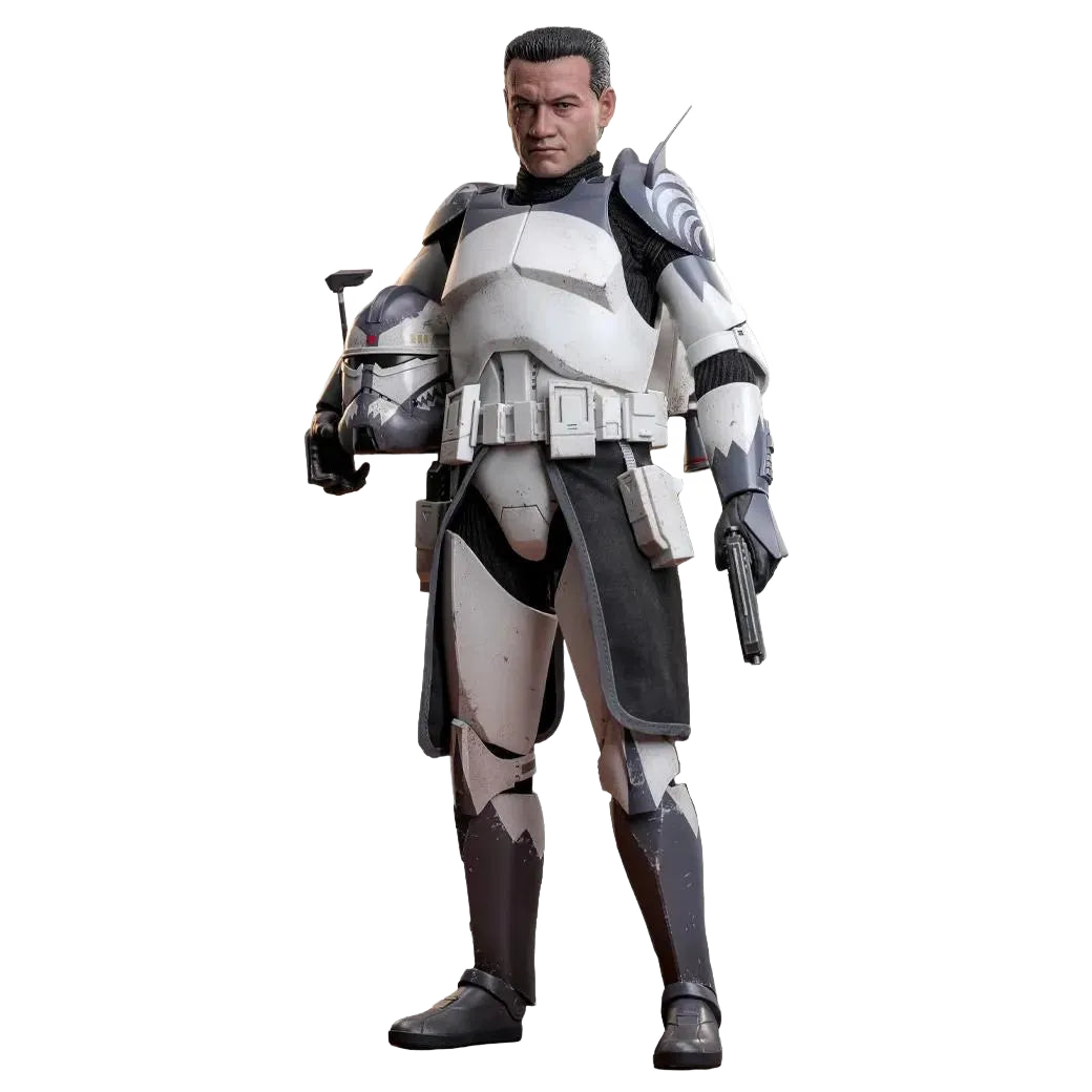 Star Wars: The Clone Wars: Clone Commander Wolffe: 1/6th - Hot Toys Action Figures