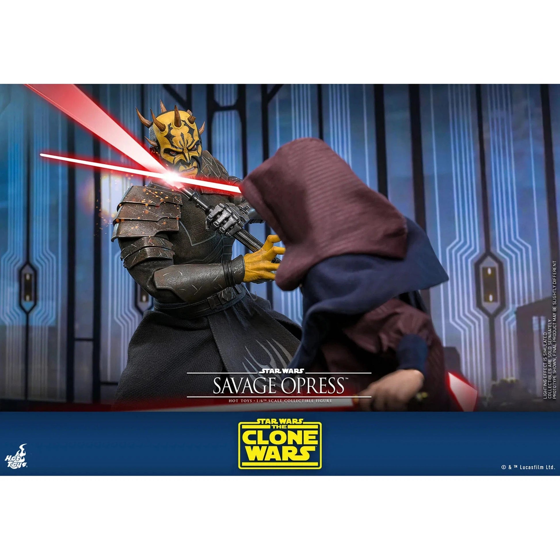 Star Wars: The Clone Wars: Savage Opress: TMS136: Hot Toys by Hot Toys – Action Figure, [scale], UK stockist Planet Action Figures