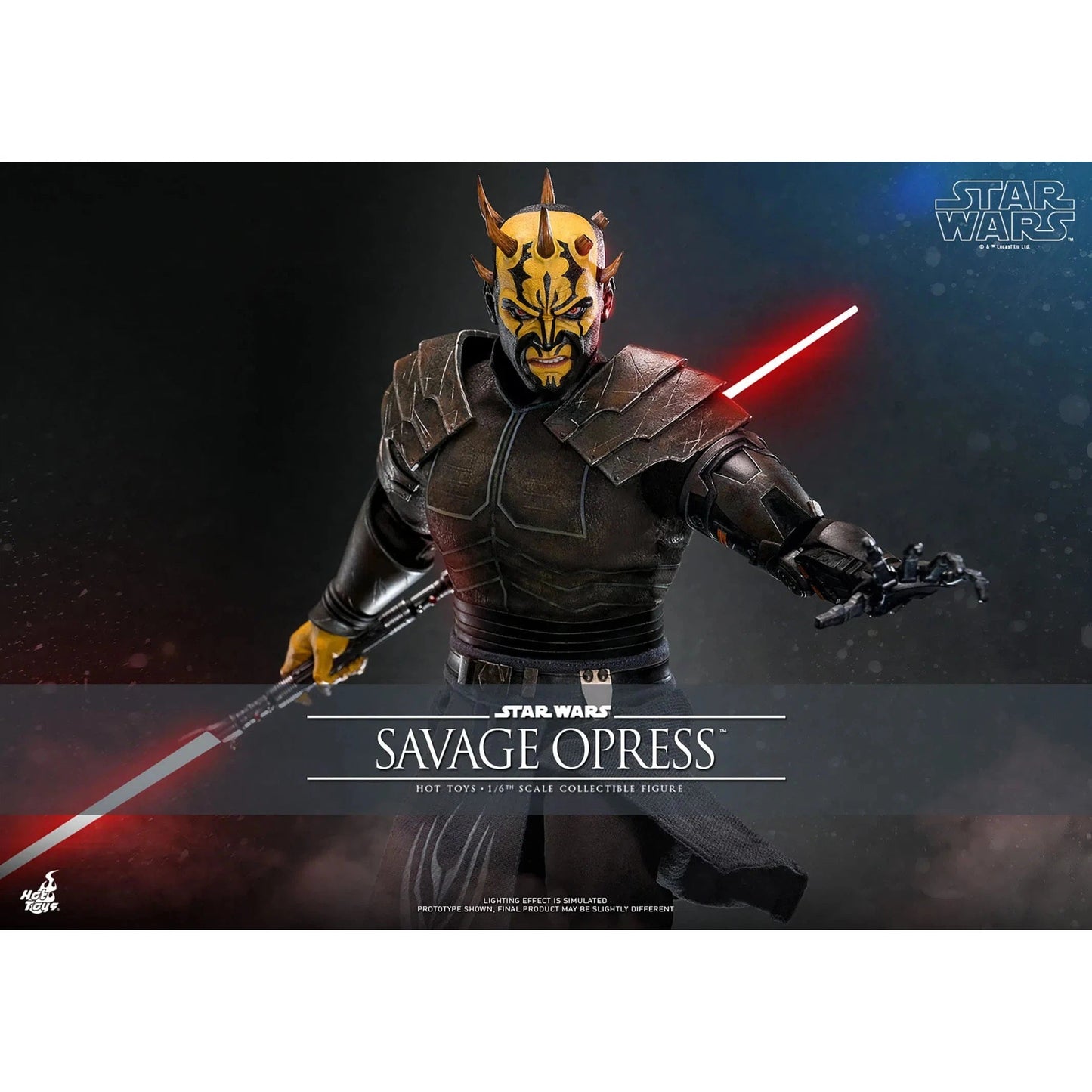 Star Wars: The Clone Wars: Savage Opress: TMS136: Hot Toys by Hot Toys – Action Figure, [scale], UK stockist Planet Action Figures