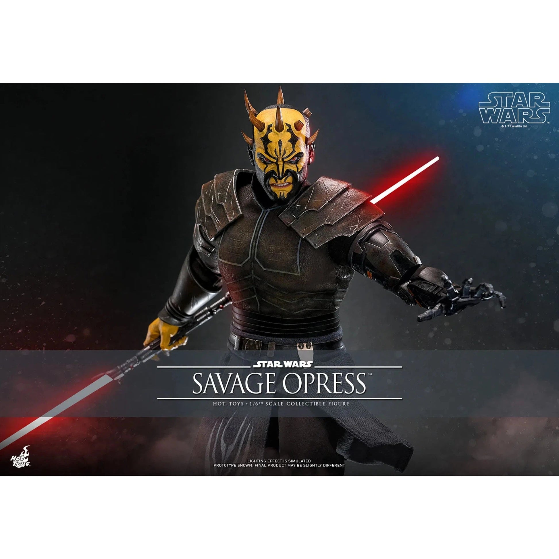 Star Wars: The Clone Wars: Savage Opress: TMS136: Hot Toys by Hot Toys – Action Figure, [scale], UK stockist Planet Action Figures