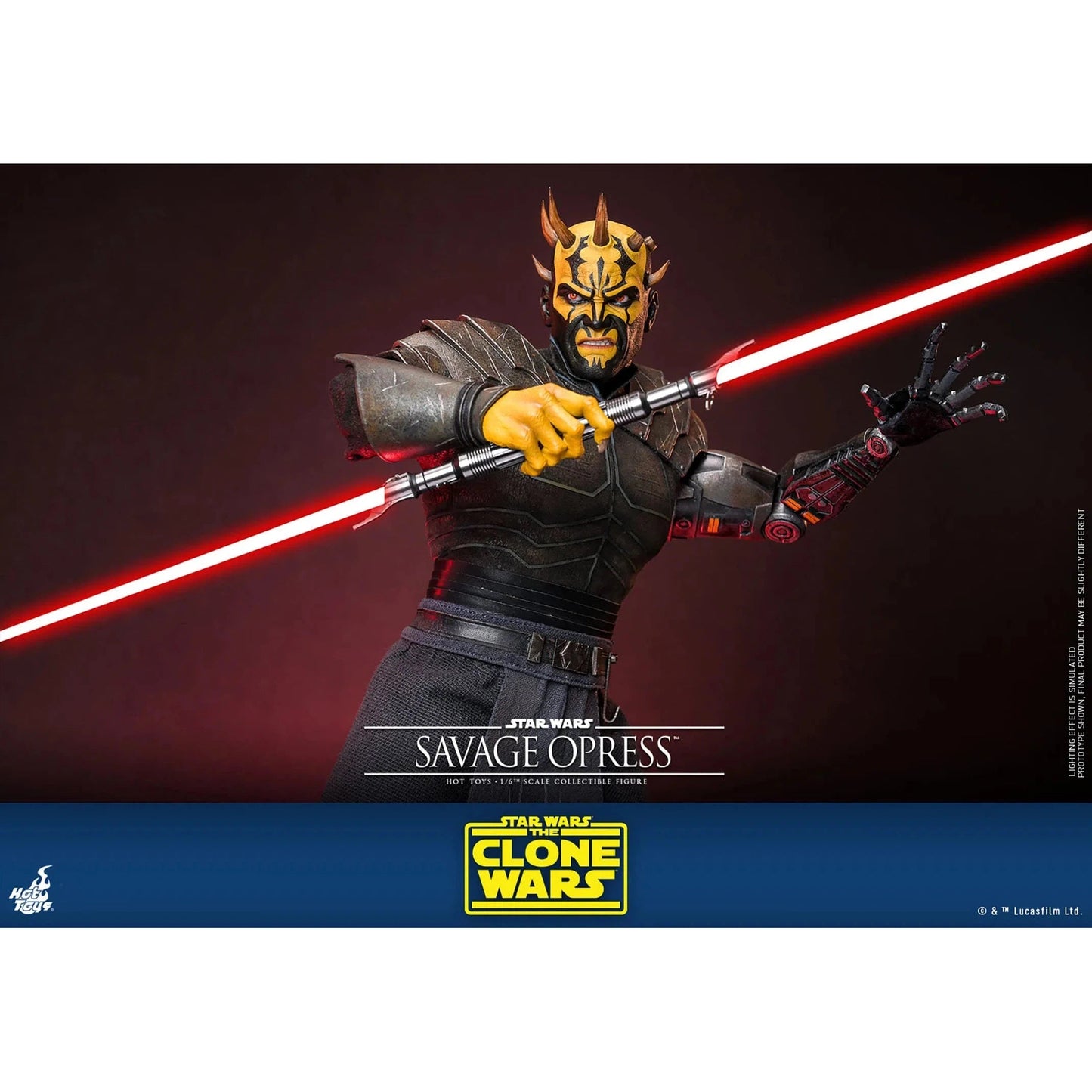 Star Wars: The Clone Wars: Savage Opress: TMS136: Hot Toys by Hot Toys – Action Figure, [scale], UK stockist Planet Action Figures