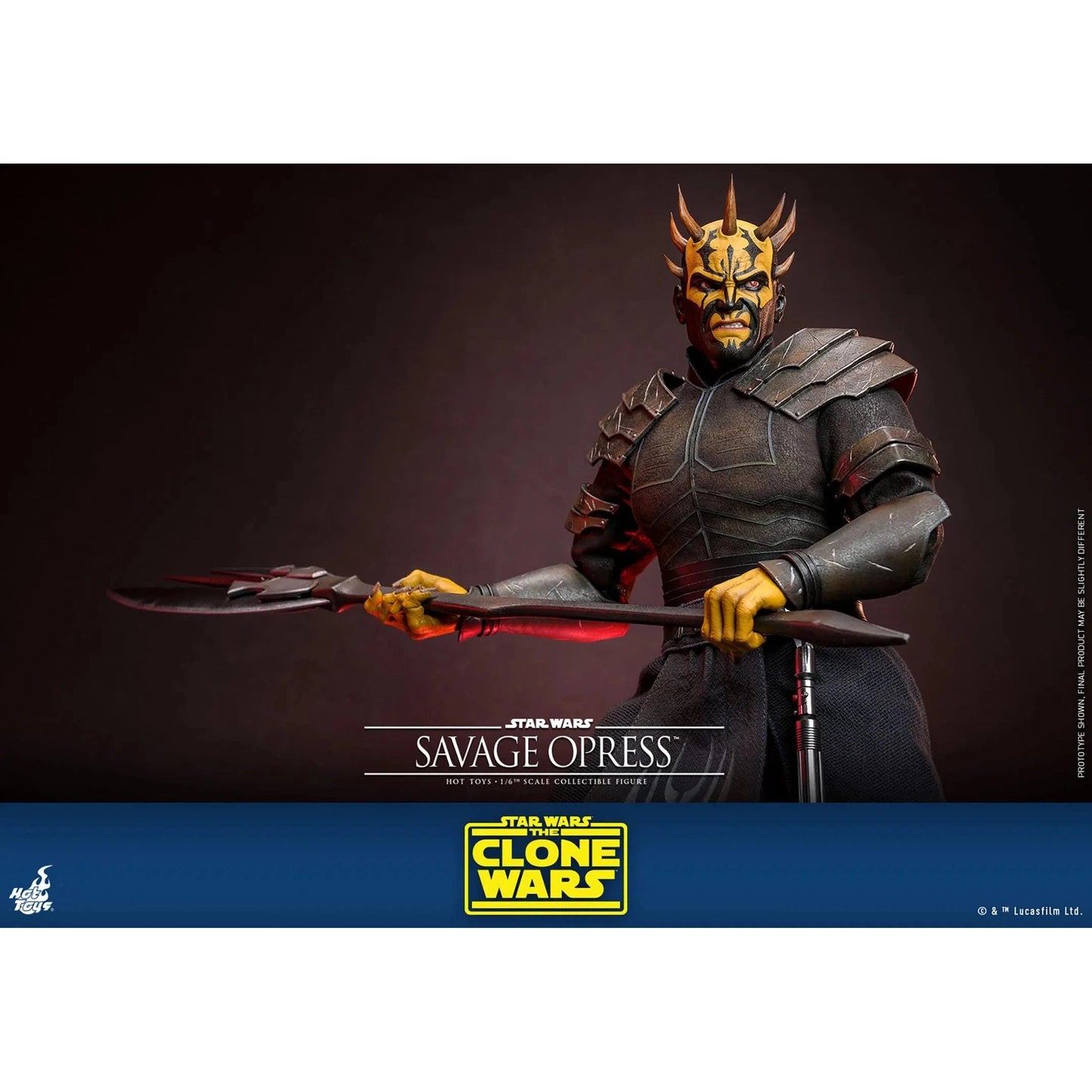 Star Wars: The Clone Wars: Savage Opress: TMS136: Hot Toys by Hot Toys – Action Figure, [scale], UK stockist Planet Action Figures