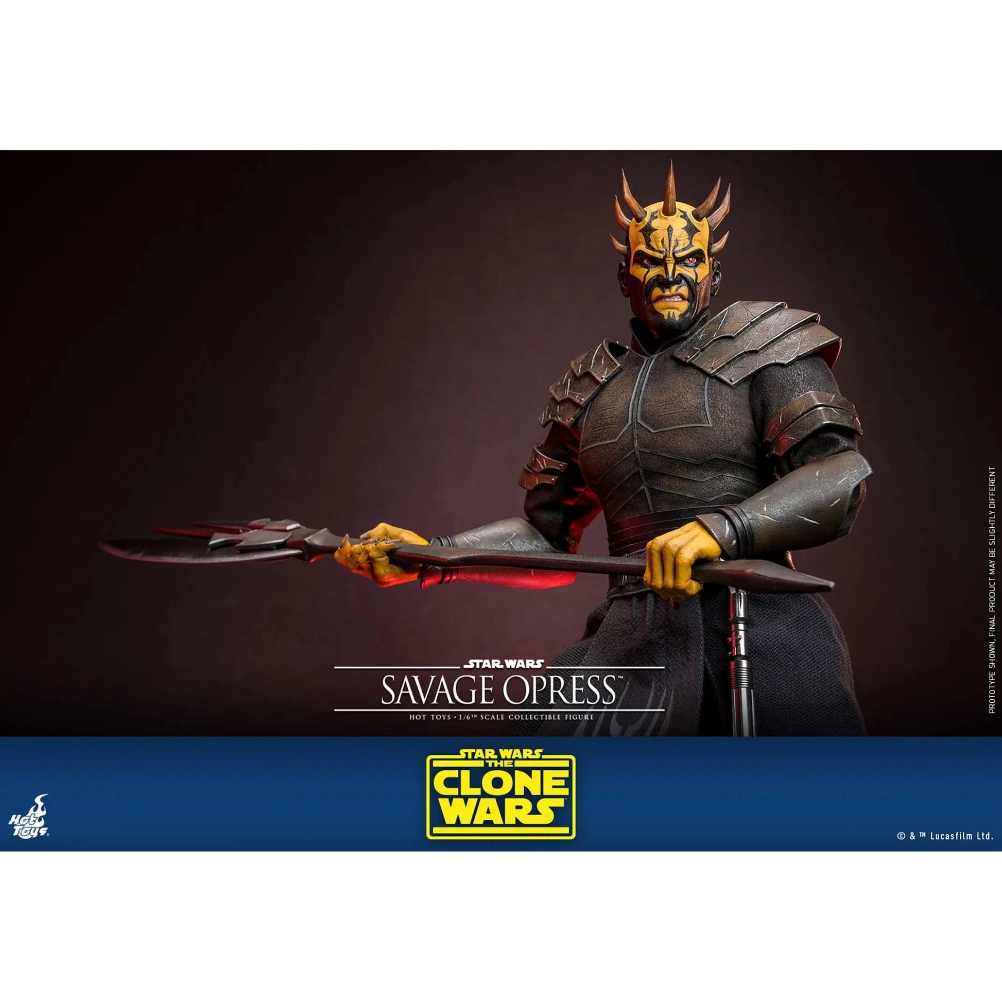 Star Wars: The Clone Wars: Savage Opress: TMS136: Hot Toys by Hot Toys – Action Figure, [scale], UK stockist Planet Action Figures