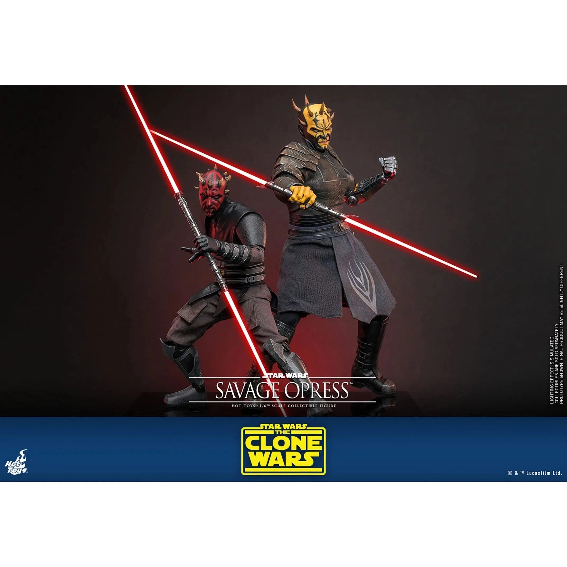 Star Wars: The Clone Wars: Savage Opress: TMS136: Hot Toys by Hot Toys – Action Figure, [scale], UK stockist Planet Action Figures