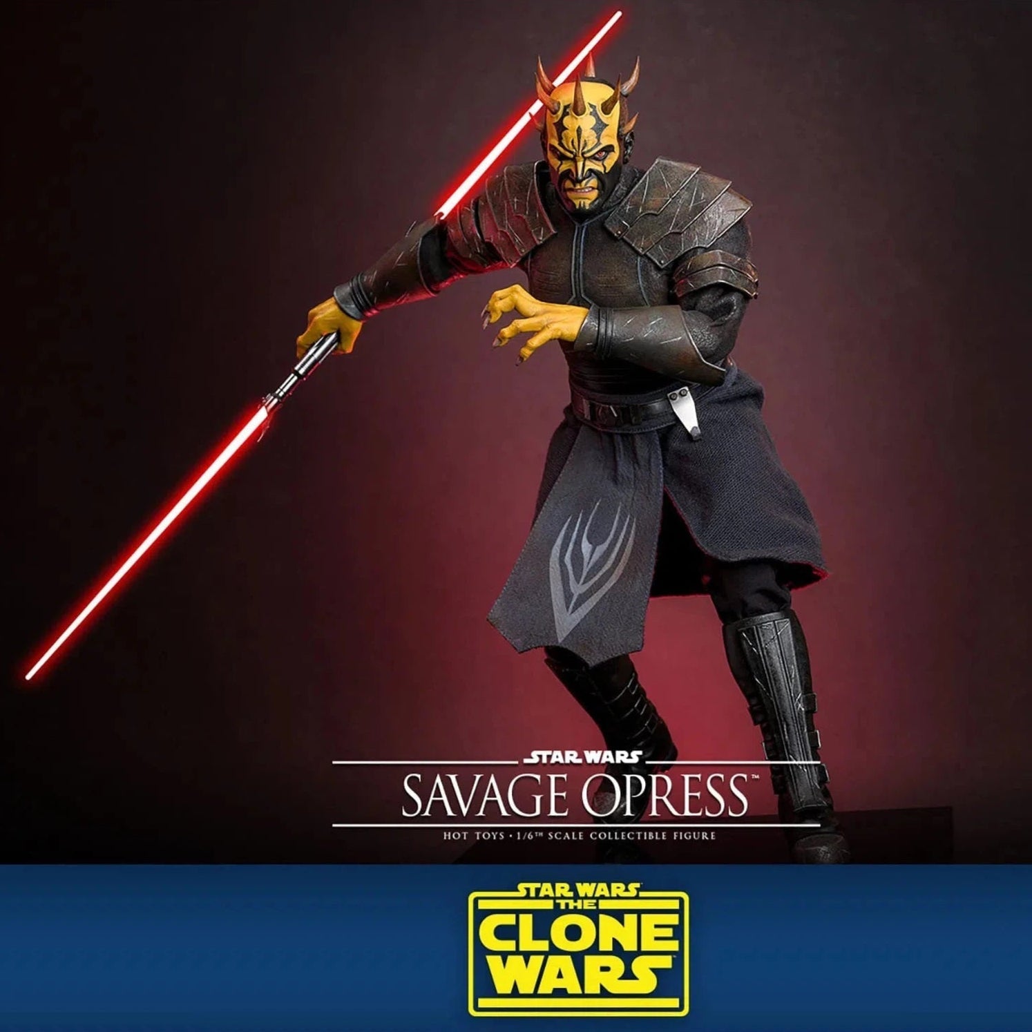 Star Wars: The Clone Wars: Savage Opress: TMS136: Hot Toys by Hot Toys – Action Figure, [scale], UK stockist Planet Action Figures