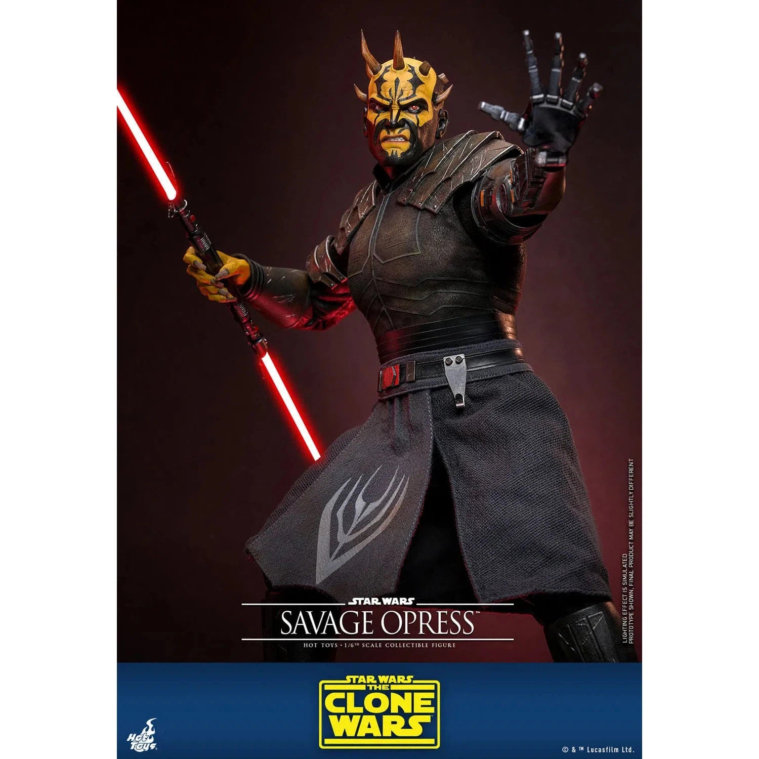 Star Wars: The Clone Wars: Savage Opress: TMS136: Hot Toys by Hot Toys – Action Figure, [scale], UK stockist Planet Action Figures