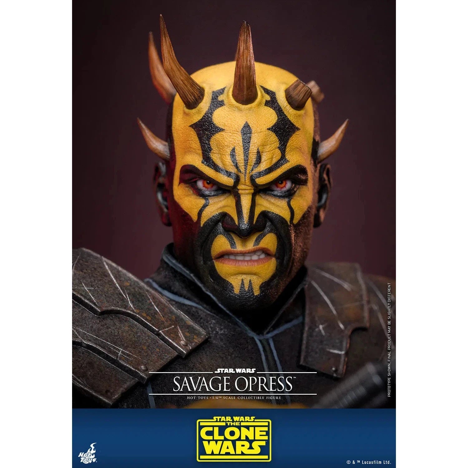 Star Wars: The Clone Wars: Savage Opress: TMS136: Hot Toys by Hot Toys – Action Figure, [scale], UK stockist Planet Action Figures