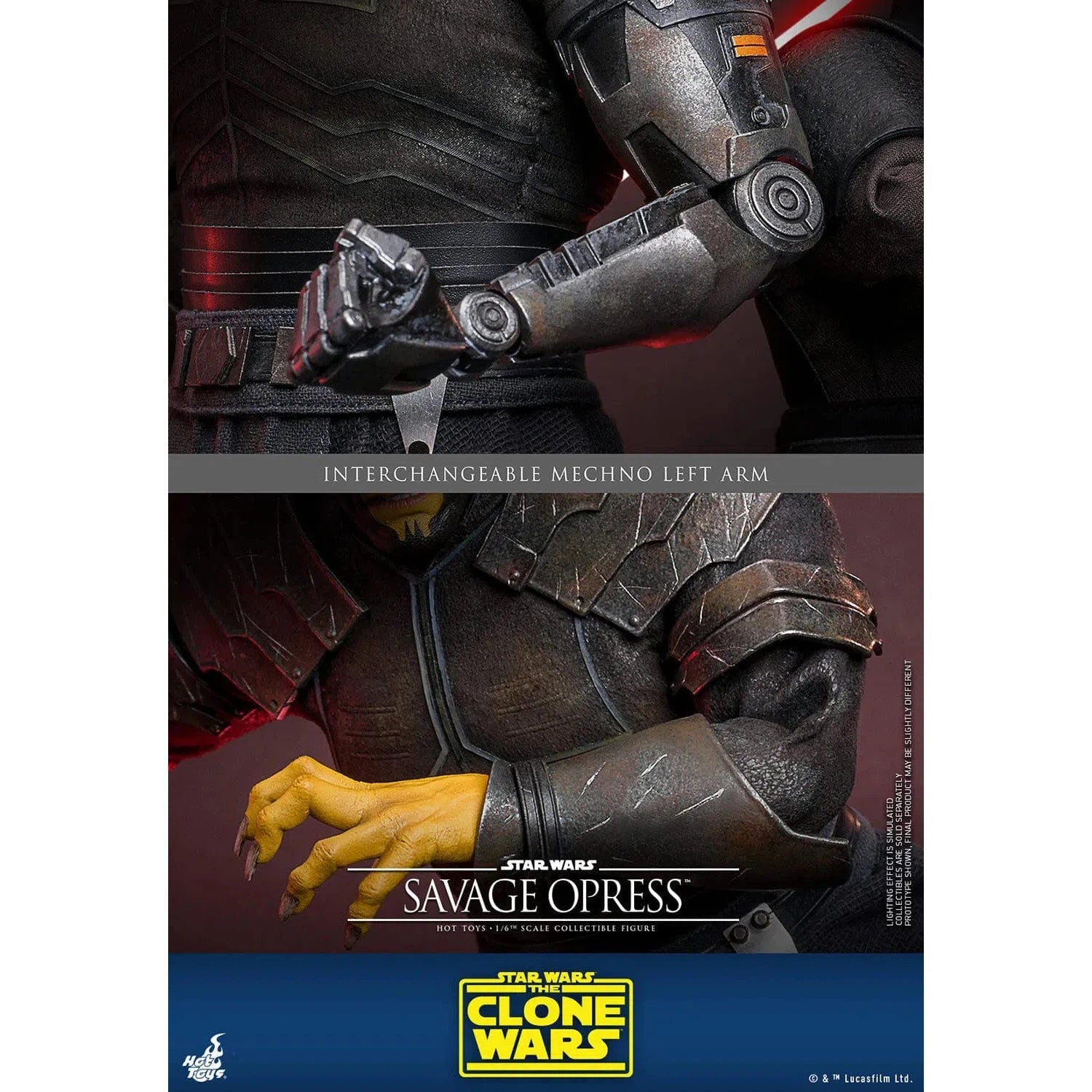 Star Wars: The Clone Wars: Savage Opress: TMS136: Hot Toys by Hot Toys – Action Figure, [scale], UK stockist Planet Action Figures