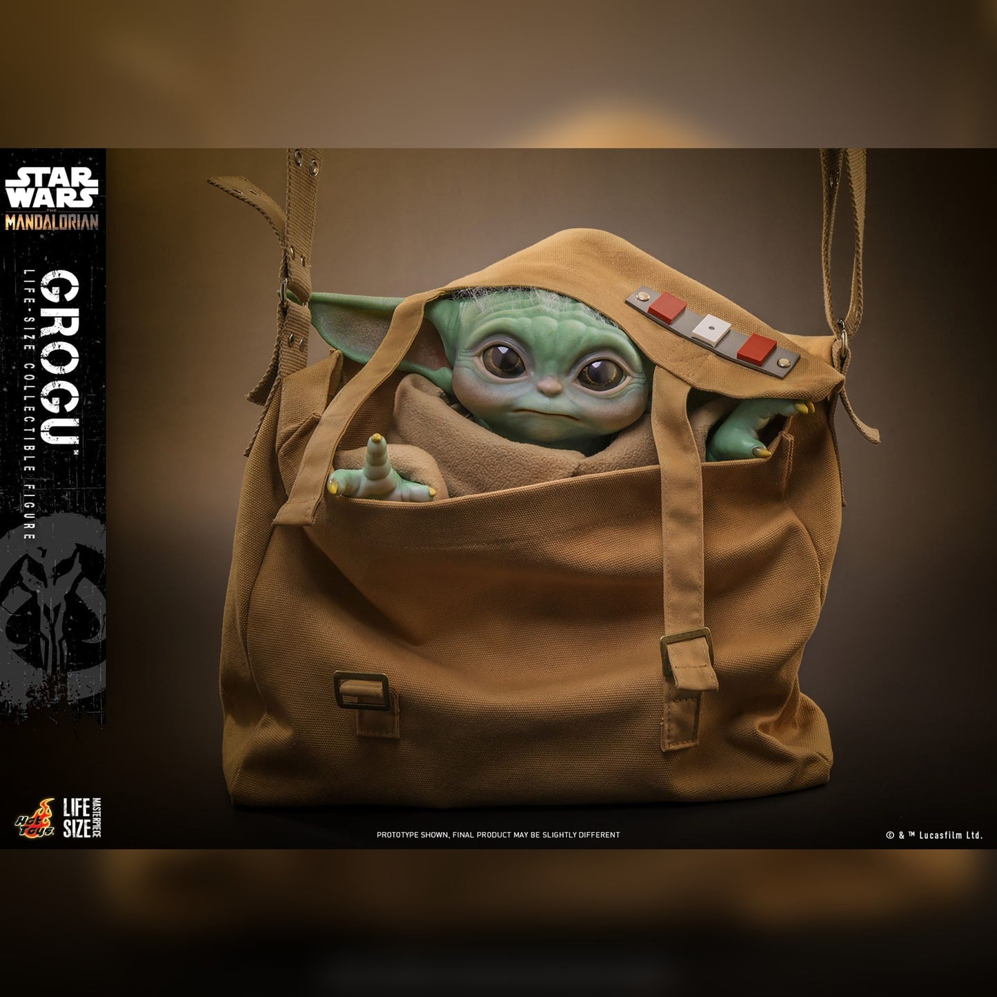 Star Wars: The Mandalorian: Grogu (Life Size): Action Figure: Hot Toys Hot Toys