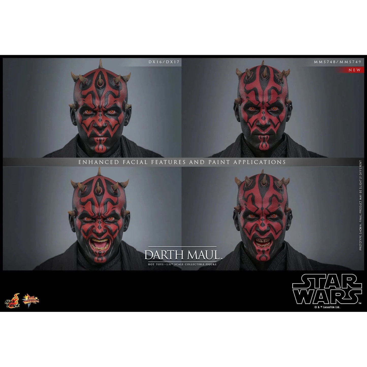 Star Wars: The Phantom Menace: Darth Maul: Sixth Scale Figure Hot Toys