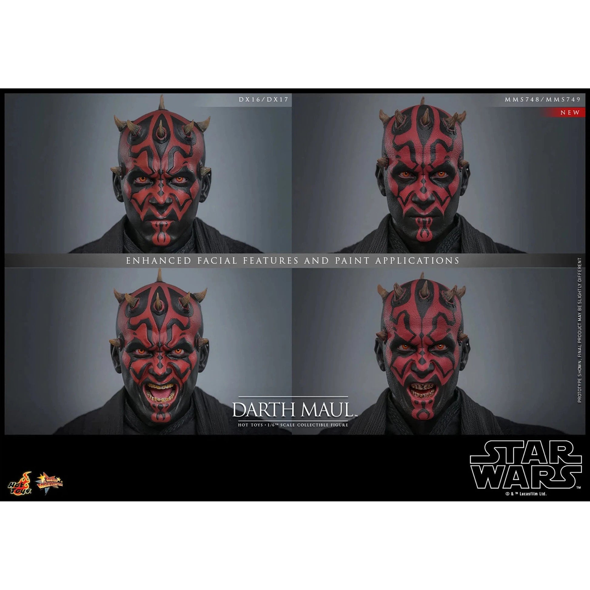 Star Wars: The Phantom Menace: Darth Maul: Sixth Scale Figure Hot Toys