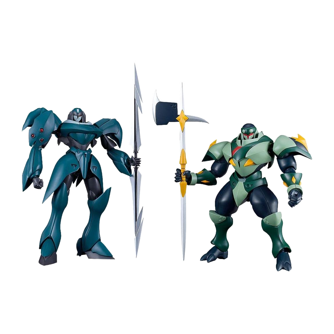Starknight Tekkaman Blade Moderoid Plastic Model Kits 2-Pack Tekkaman Dagger & Tekkaman Axe - Good Smile Company Model Kits