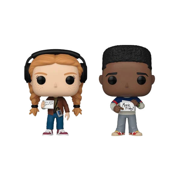 Stranger Things POP! Animation Vinyl Figures 2-Pack Max & Lucas - Funko Mini Figures