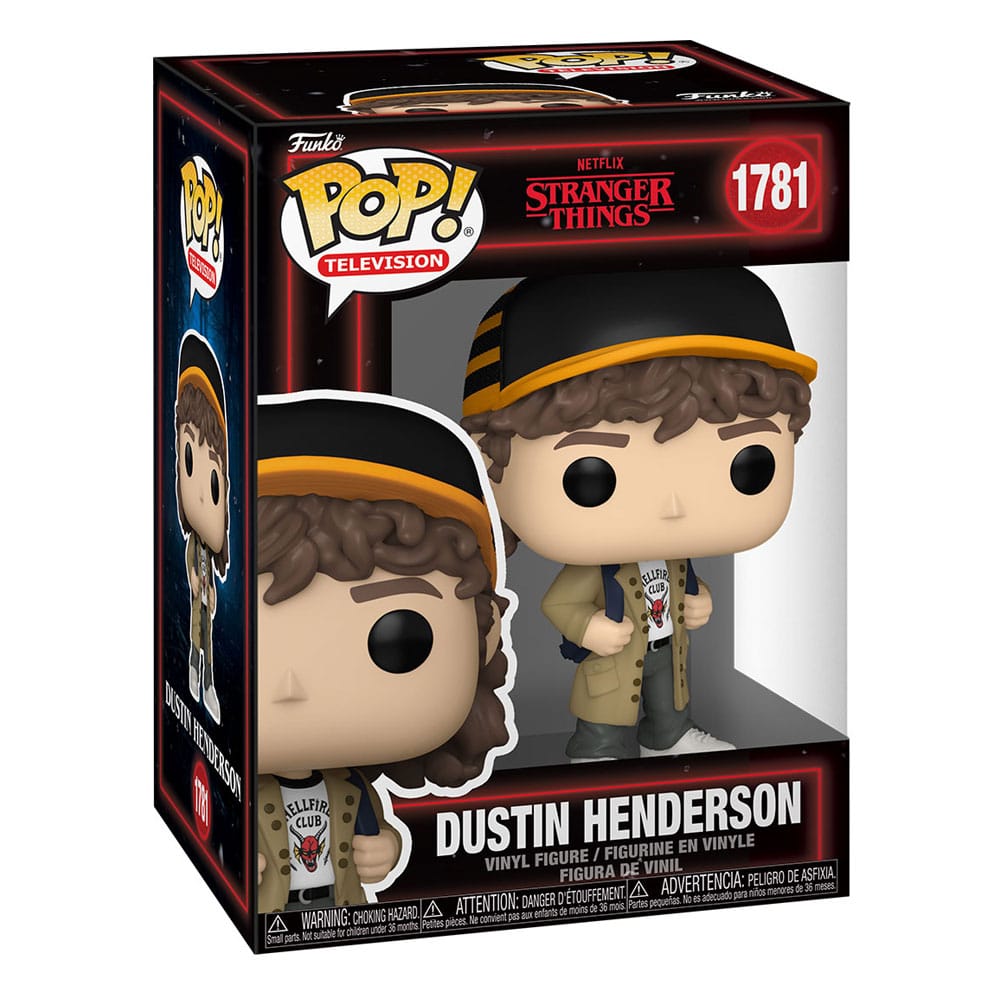 Stranger Things POP! Television Vinyl Figures Dustin Henderson - Funko POP! Figures