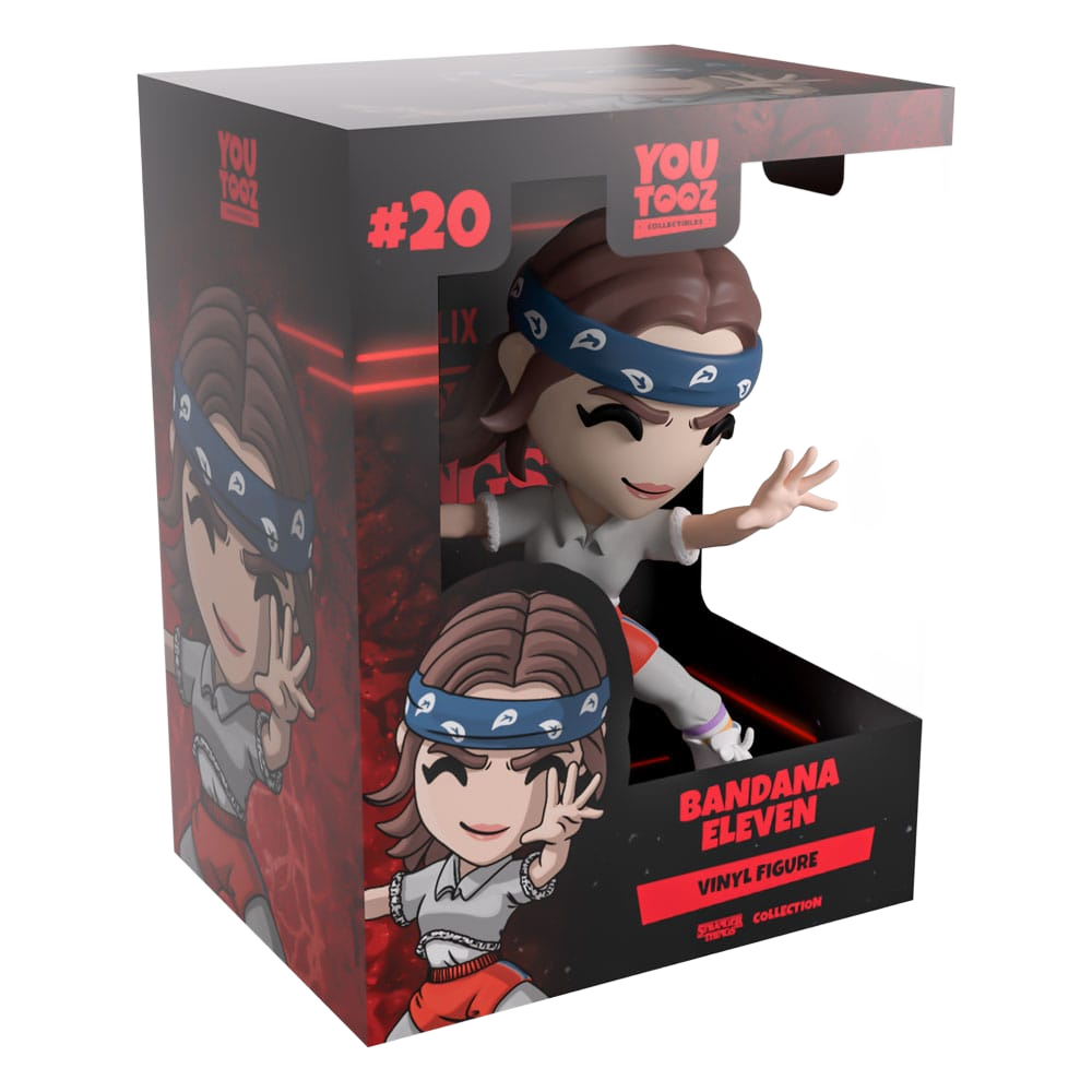 Stranger Things Vinyl Figure Bandana Eleven 11 cm - Youtooz Statues