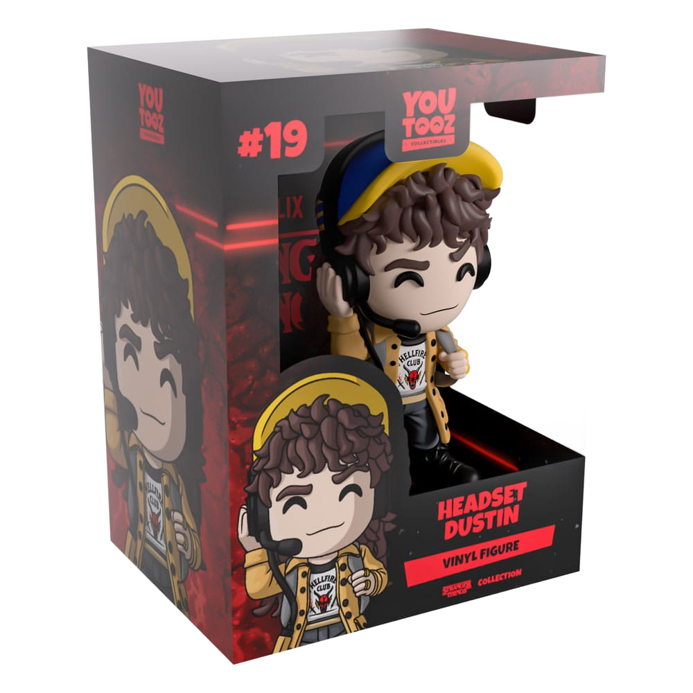 Stranger Things Vinyl Figure Headset Dustin 13 cm - Youtooz Statues