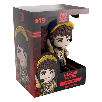 Stranger Things Vinyl Figure Headset Dustin 13 cm - Youtooz Statues