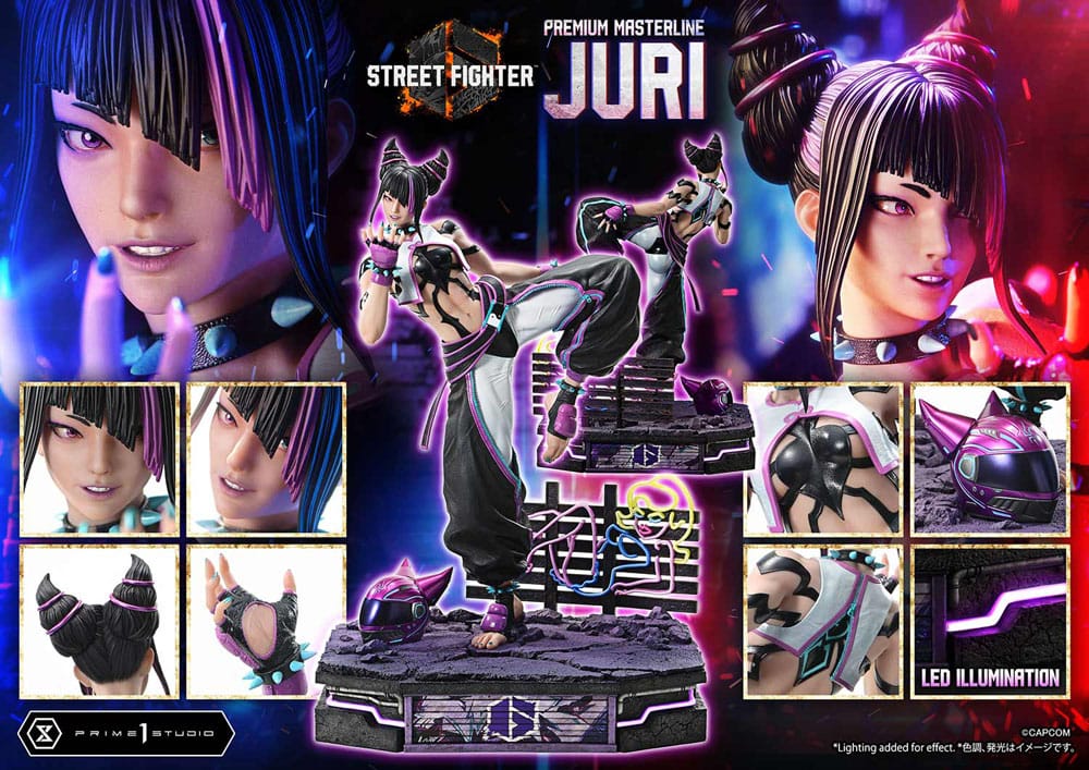 Street Fighter 6 Premium Masterline Series Statue 1/4 Juri 5 - Prime 1 Studio Statues