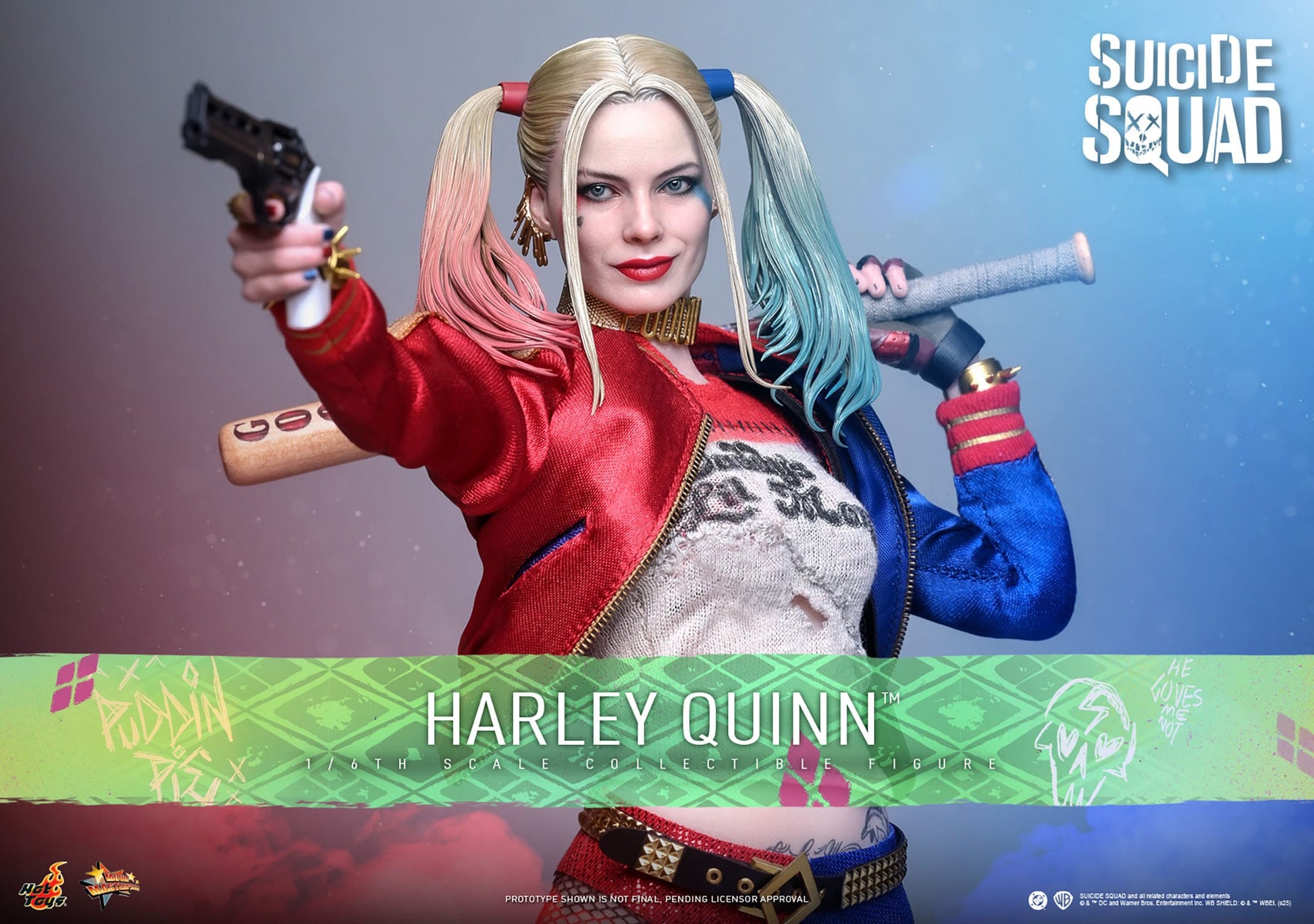 Suicide Squad (2016): Harley Quinn: 1/6th Scale Action Figure - Hot Toys Action Figure