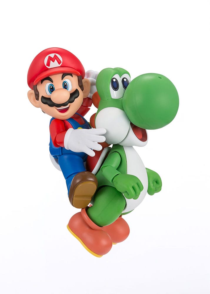Super Mario S.H. Figuarts Action Figure Yoshi 11 cm - Bandai Tamashii Nations Action Figures