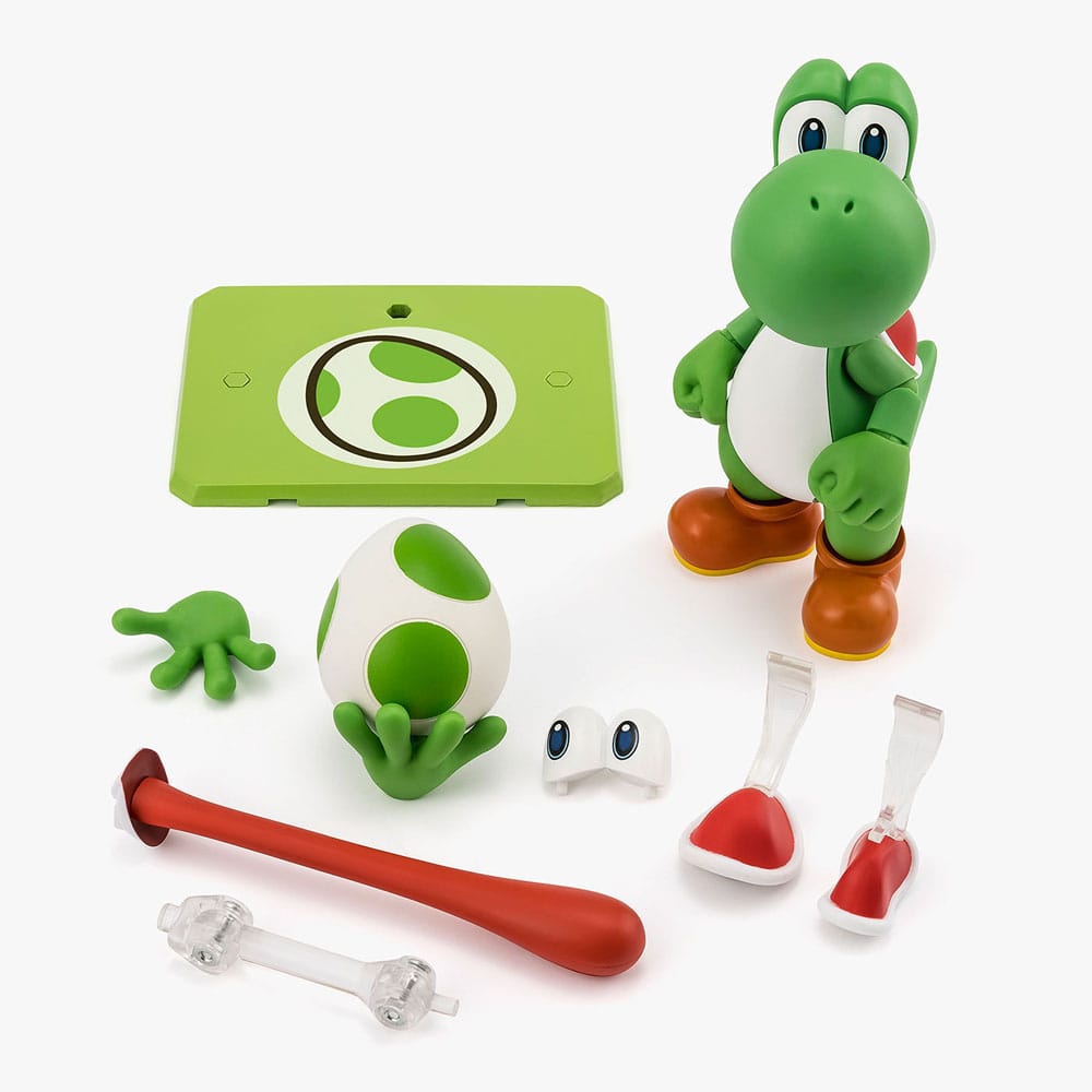 Super Mario S.H. Figuarts Action Figure Yoshi 11 cm - Bandai Tamashii Nations Action Figures