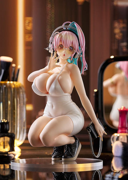 Super Sonico Pop Up Parade PVC Statue Super Sonico: 15th Mini Dress Ver. L Size 20 cm - Good Smile Company Statue