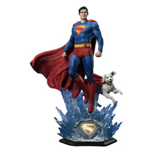 Superman 2025 Real Elite Masterline Series Statue 1/3 Superman with Krypto 95 cm - Prime 1 Studio Statue
