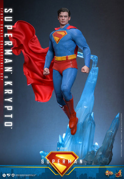 Superman (2025): Superman & Krypto: 1/6th - Hot Toys Action Figures