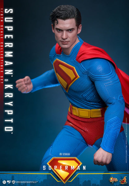 Superman (2025): Superman & Krypto: 1/6th Scale Action Figure - Hot Toys Action Figure