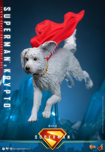 Superman (2025): Superman & Krypto: 1/6th Scale Action Figure - Hot Toys Action Figure