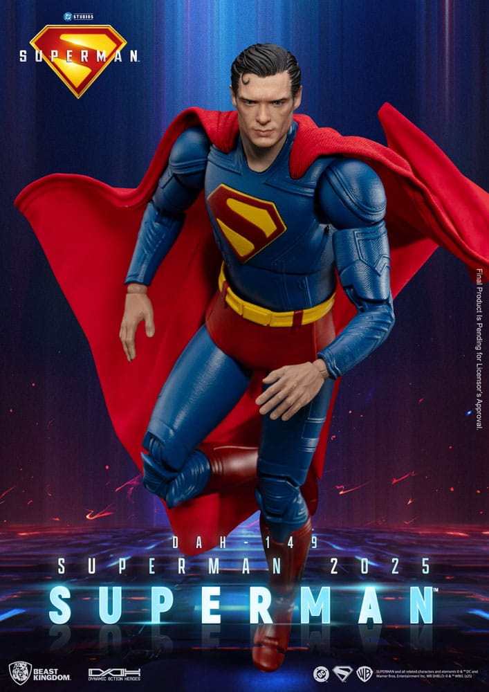 Superman (2025): Superman & Krypto: Action Figure - Beast Kingdom Toys Action Figures