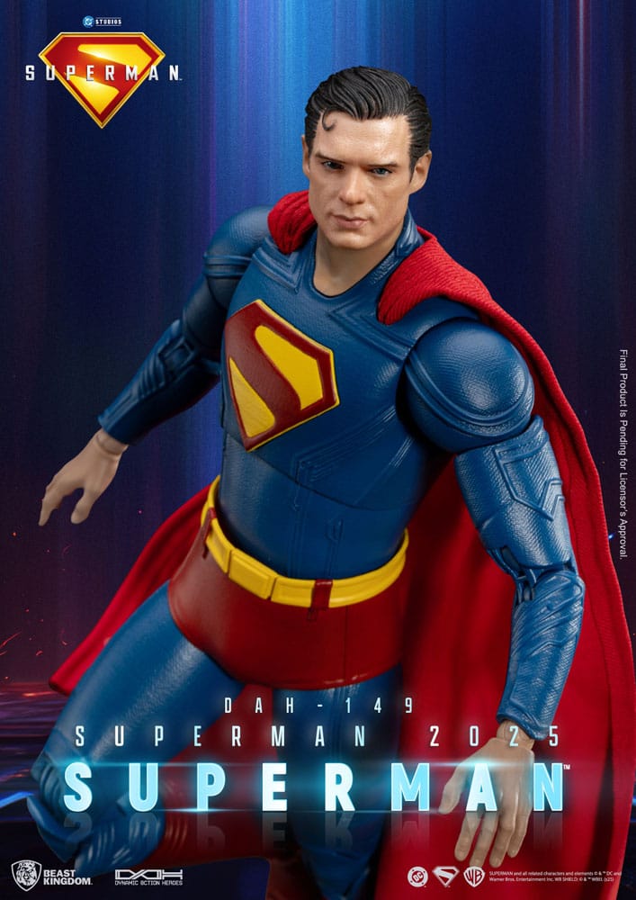 Superman (2025): Superman & Krypto: Action Figure - Beast Kingdom Toys Action Figures