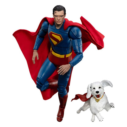 Superman (2025): Superman & Krypto: Action Figure - Beast Kingdom Toys Action Figures